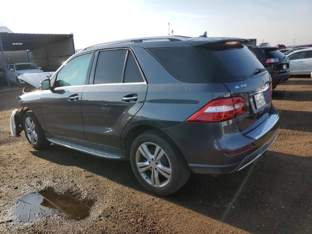 4JGDA5HB9DA234859 - 2013 MERCEDES-BENZ ML 350 4MATIC CHARCOAL photo 2