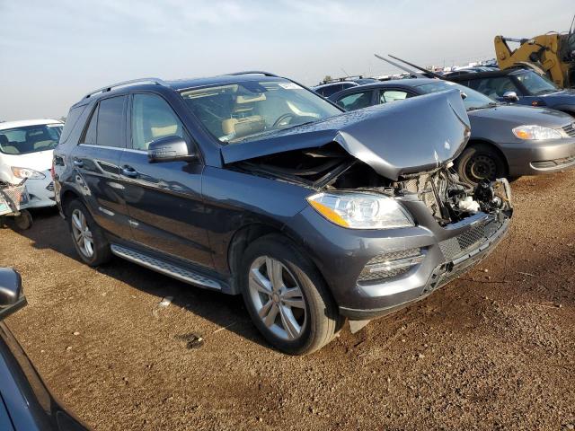 4JGDA5HB9DA234859 - 2013 MERCEDES-BENZ ML 350 4MATIC CHARCOAL photo 4