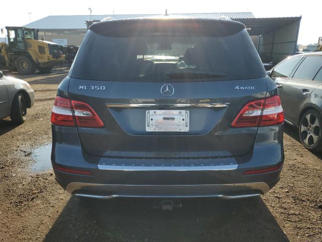4JGDA5HB9DA234859 - 2013 MERCEDES-BENZ ML 350 4MATIC CHARCOAL photo 6