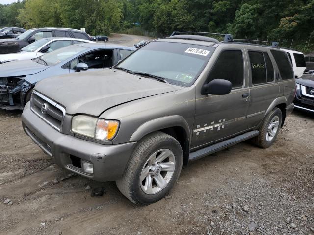JN8DR09X33W704755 - 2003 NISSAN PATHFINDER LE GRAY photo 1
