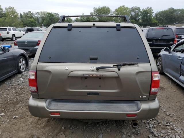 JN8DR09X33W704755 - 2003 NISSAN PATHFINDER LE GRAY photo 6