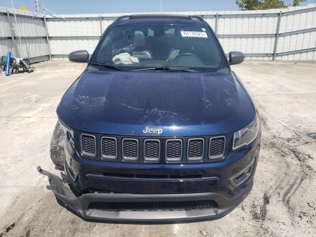 3C4NJDEB0MT513178 - 2021 JEEP COMPASS 80TH EDITION BLUE photo 5