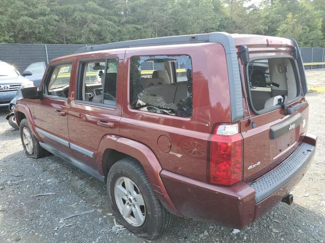 1J8HG48K88C219769 - 2008 JEEP COMMANDER SPORT წითელი ფოტო 2