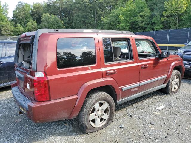 1J8HG48K88C219769 - 2008 JEEP COMMANDER SPORT წითელი ფოტო 3