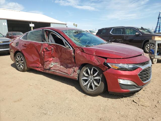1G1ZG5ST0MF043367 - 2021 CHEVROLET MALIBU RS 红色 照片 4