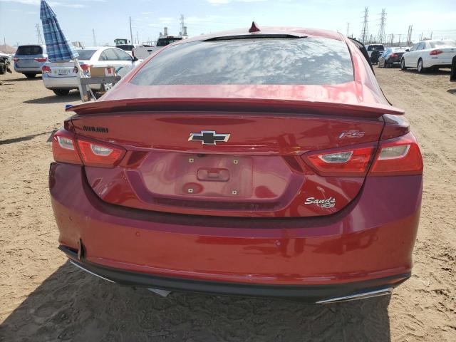 1G1ZG5ST0MF043367 - 2021 CHEVROLET MALIBU RS 红色 照片 6