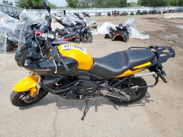 JKALEEC16CDA07173 - 2012 KAWASAKI VERSYS 650 C ORANGE photo 3