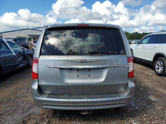 2C4RC1CG1DR796864 - 2013 CHRYSLER TOWN & COU TOURING L SILVER photo 6