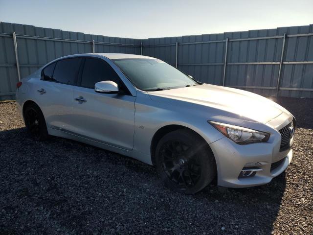 JN1BV7AR4EM707279 - 2014 INFINITI Q50 BASE SILVER photo 4