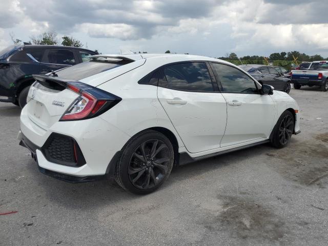 SHHFK7H95KU213402 - 2019 HONDA CIVIC SPORT TOURING WHITE photo 3