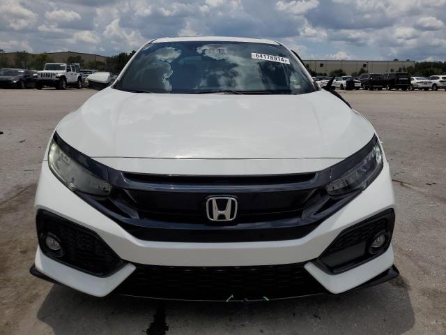 SHHFK7H95KU213402 - 2019 HONDA CIVIC SPORT TOURING WHITE photo 5