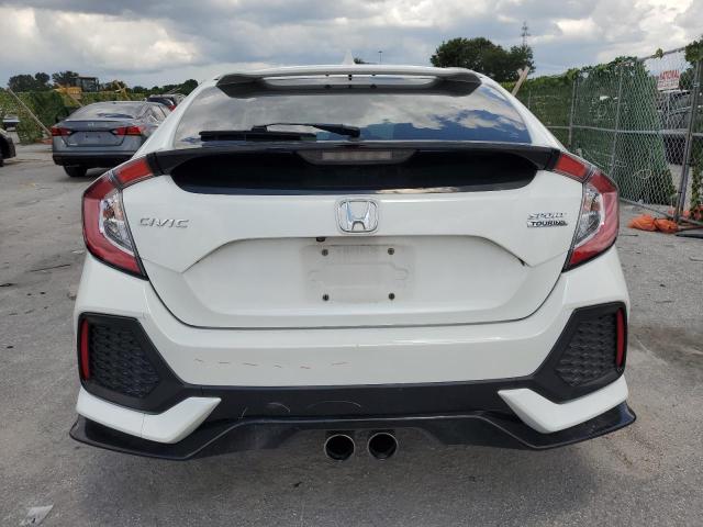 SHHFK7H95KU213402 - 2019 HONDA CIVIC SPORT TOURING WHITE photo 6