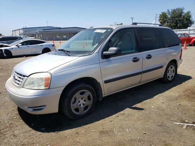 2FMZA51606BA41493 - 2006 FORD FREESTAR SE SILVER photo 1