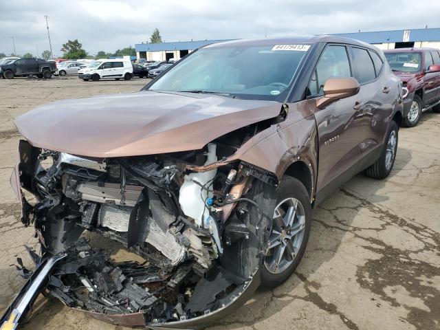 3GNKBCR42PS179386 - 2023 CHEVROLET BLAZER 2LT BROWN photo 1