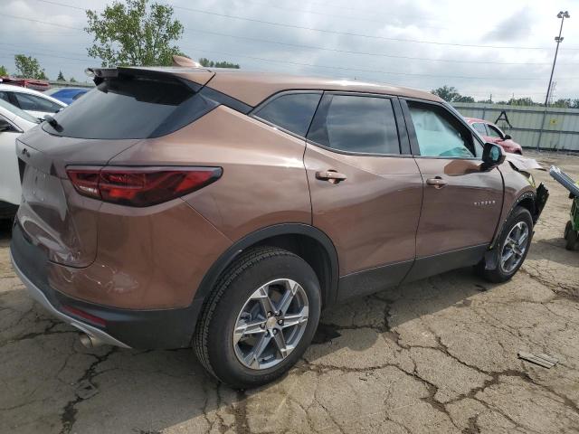 3GNKBCR42PS179386 - 2023 CHEVROLET BLAZER 2LT BROWN photo 3