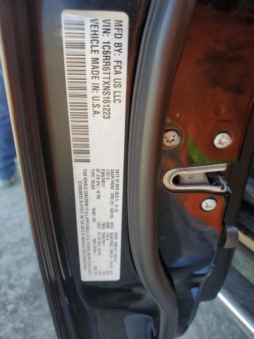 1C6RR6TTXNS161223 - 2022 RAM 1500 CLASS SLT 黑色 照片 13