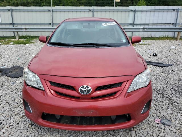 2T1BU4EE3CC883000 - 2012 TOYOTA COROLLA BASE RED photo 5