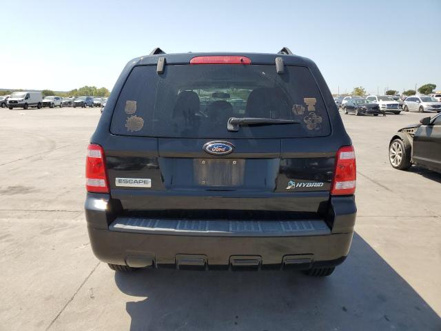 1FMCU59H78KD64385 - 2008 FORD ESCAPE HEV BLACK photo 6