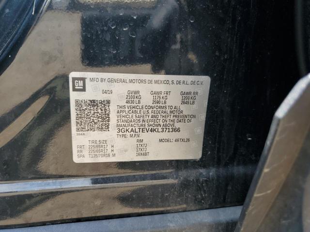 3GKALTEV4KL371366 - 2019 GMC TERRAIN SLE 黑色 照片 13