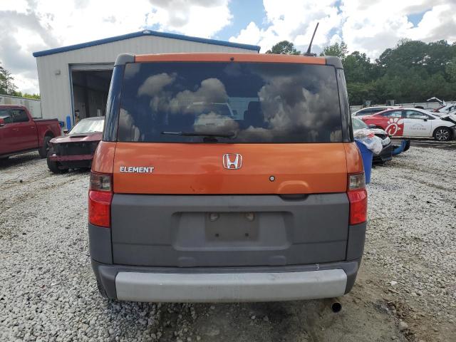 5J6YH28675L003977 - 2005 HONDA ELEMENT EX ORANGE photo 6