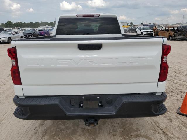 1GCRAAEK8NZ593310 - 2022 CHEVROLET SILVERADO C1500 WHITE photo 6