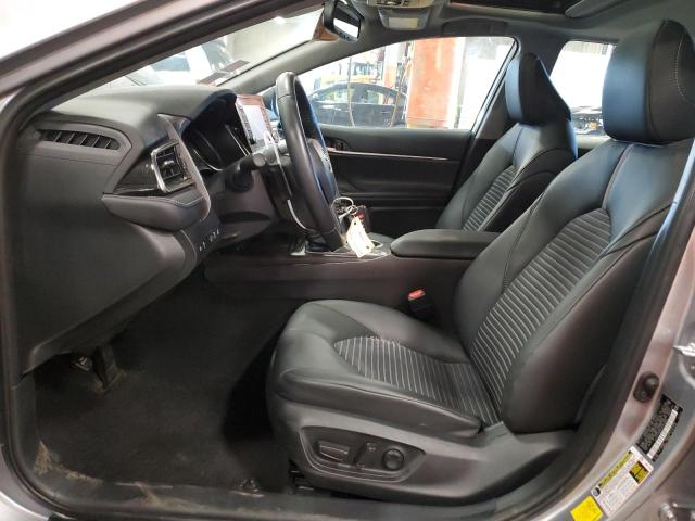 4T1T11AK9PU776061 - 2023 TOYOTA CAMRY SE NIGHT SHADE SILVER photo 7