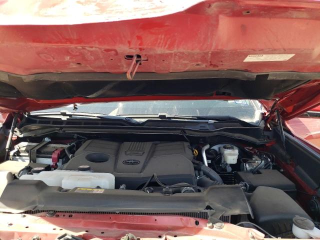 5TFLA5DB6NX044764 - 2022 TOYOTA TUNDRA CREWMAX SR RED photo 11