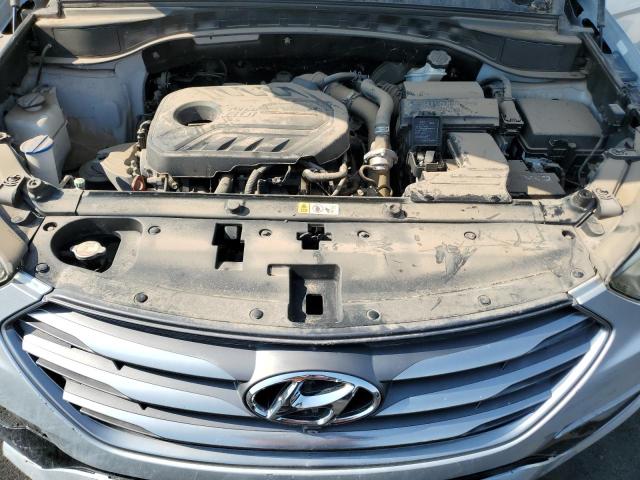 5XYZW4LA9JG523904 - 2018 HYUNDAI SANTA FE S SILVER photo 11