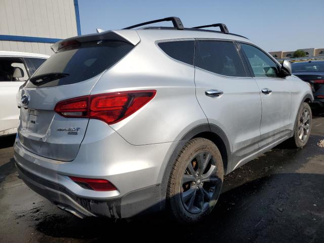 5XYZW4LA9JG523904 - 2018 HYUNDAI SANTA FE S SILVER photo 3