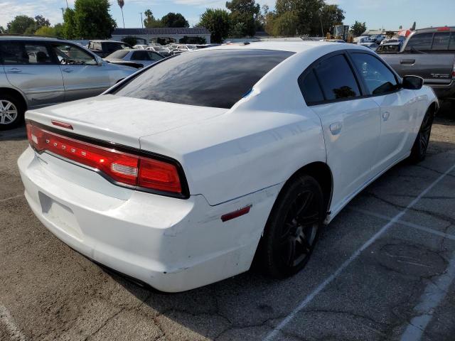 2C3CDXHG3CH299306 - 2012 DODGE CHARGER SXT WHITE photo 4