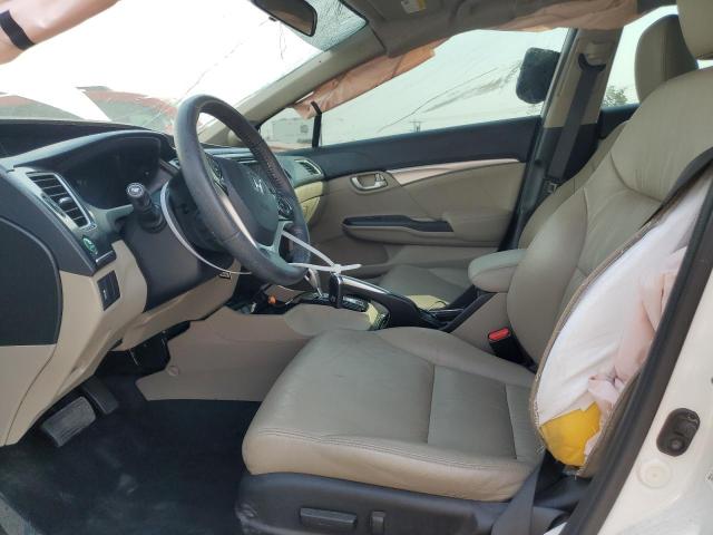 19XFB2F90FE042769 - 2015 HONDA CIVIC EXL 白色 照片 7