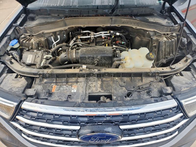 1FMSK7DH0MGA82297 - 2021 FORD EXPLORER XLT 灰色 照片 12