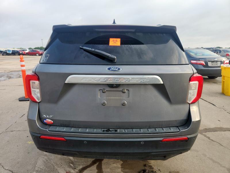1FMSK7DH0MGA82297 - 2021 FORD EXPLORER XLT 灰色 照片 6