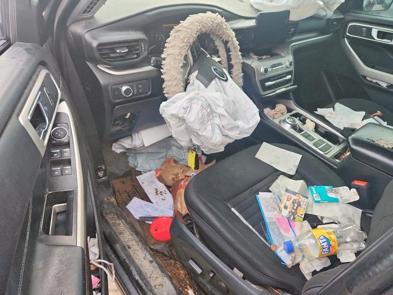 1FMSK7DH0MGA82297 - 2021 FORD EXPLORER XLT 灰色 照片 8