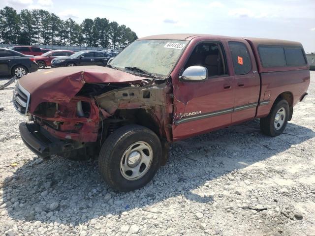 5TBRT34111S139693 - 2001 TOYOTA TUNDRA ACCESS CAB RED photo 1