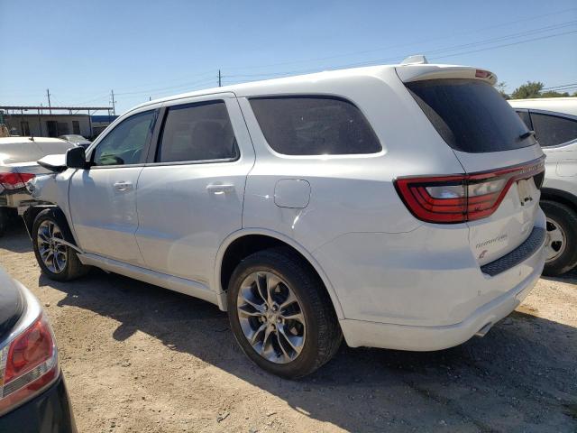 1C4RDJDG1KC722572 - 2019 DODGE DURANGO GT WHITE photo 2