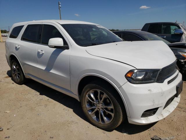 1C4RDJDG1KC722572 - 2019 DODGE DURANGO GT WHITE photo 4