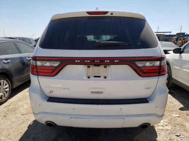 1C4RDJDG1KC722572 - 2019 DODGE DURANGO GT WHITE photo 6