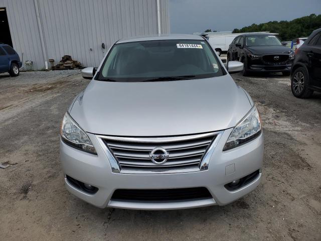 3N1AB7AP4FY381632 - 2015 NISSAN SENTRA S SILVER photo 5