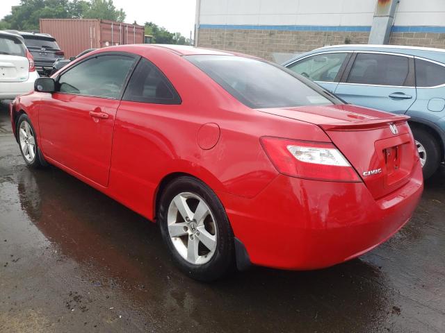 2HGFG12827H502661 - 2007 HONDA CIVIC EX RED photo 2