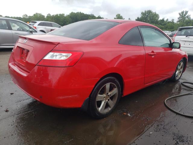 2HGFG12827H502661 - 2007 HONDA CIVIC EX RED photo 3