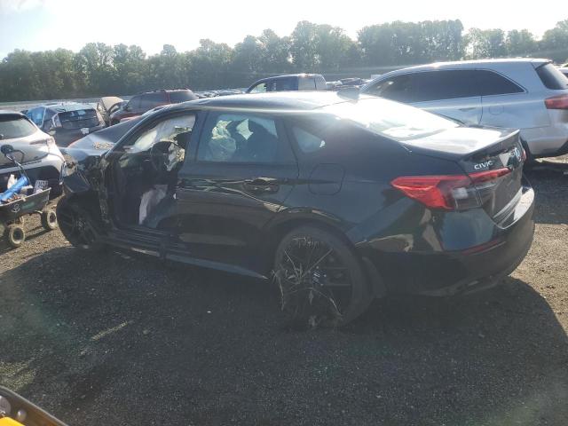 2HGFE2F51NH590952 - 2022 HONDA CIVIC SPORT BLACK photo 2
