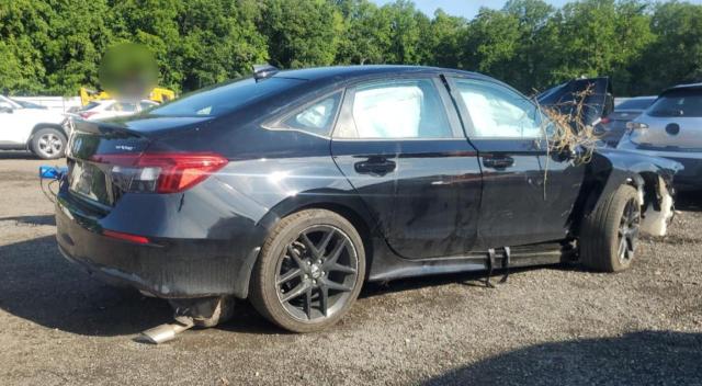 2HGFE2F51NH590952 - 2022 HONDA CIVIC SPORT BLACK photo 3