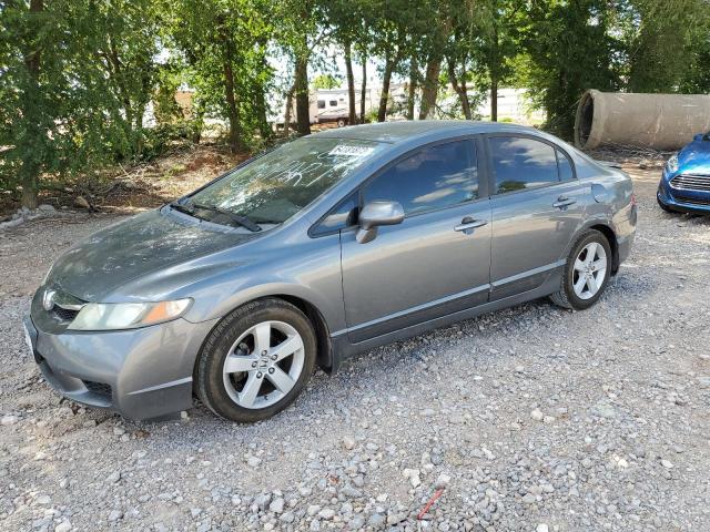 19XFA1F67AE033370 - 2010 HONDA CIVIC LX-S Մոխրագույն լուսանկար 1