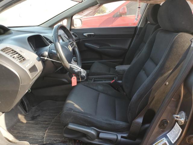 19XFA1F67AE033370 - 2010 HONDA CIVIC LX-S Մոխրագույն լուսանկար 7