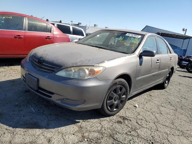 4T1BE32K03U700121 - 2003 TOYOTA CAMRY LE CHARCOAL photo 1