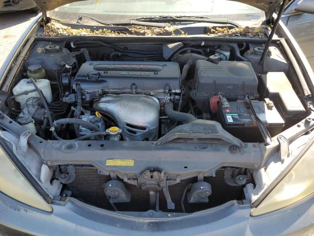 4T1BE32K03U700121 - 2003 TOYOTA CAMRY LE CHARCOAL photo 11