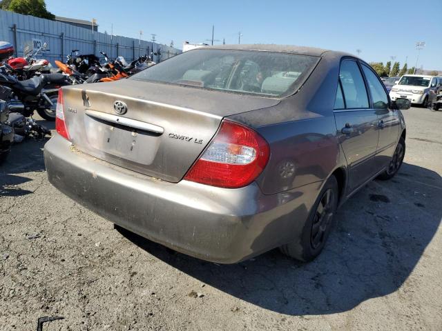 4T1BE32K03U700121 - 2003 TOYOTA CAMRY LE CHARCOAL photo 3