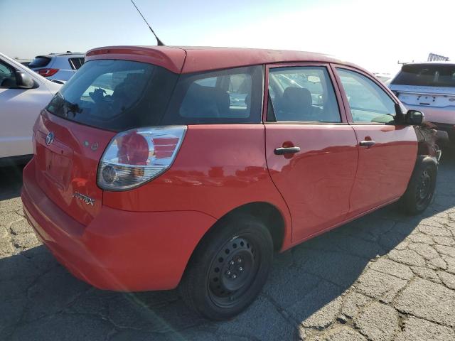 2T1KR32E18C711684 - 2008 TOYOTA COROLLA MA XR RED photo 3