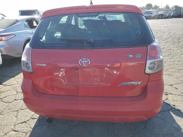 2T1KR32E18C711684 - 2008 TOYOTA COROLLA MA XR RED photo 6